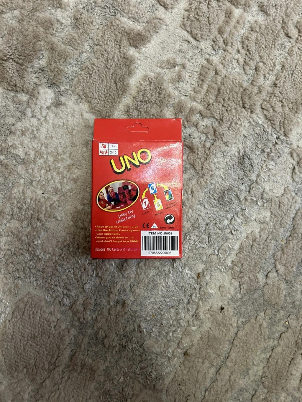 Wild UNO FLIP Card Game 108 Cards Family Children Friends Party Gift XMas-UK