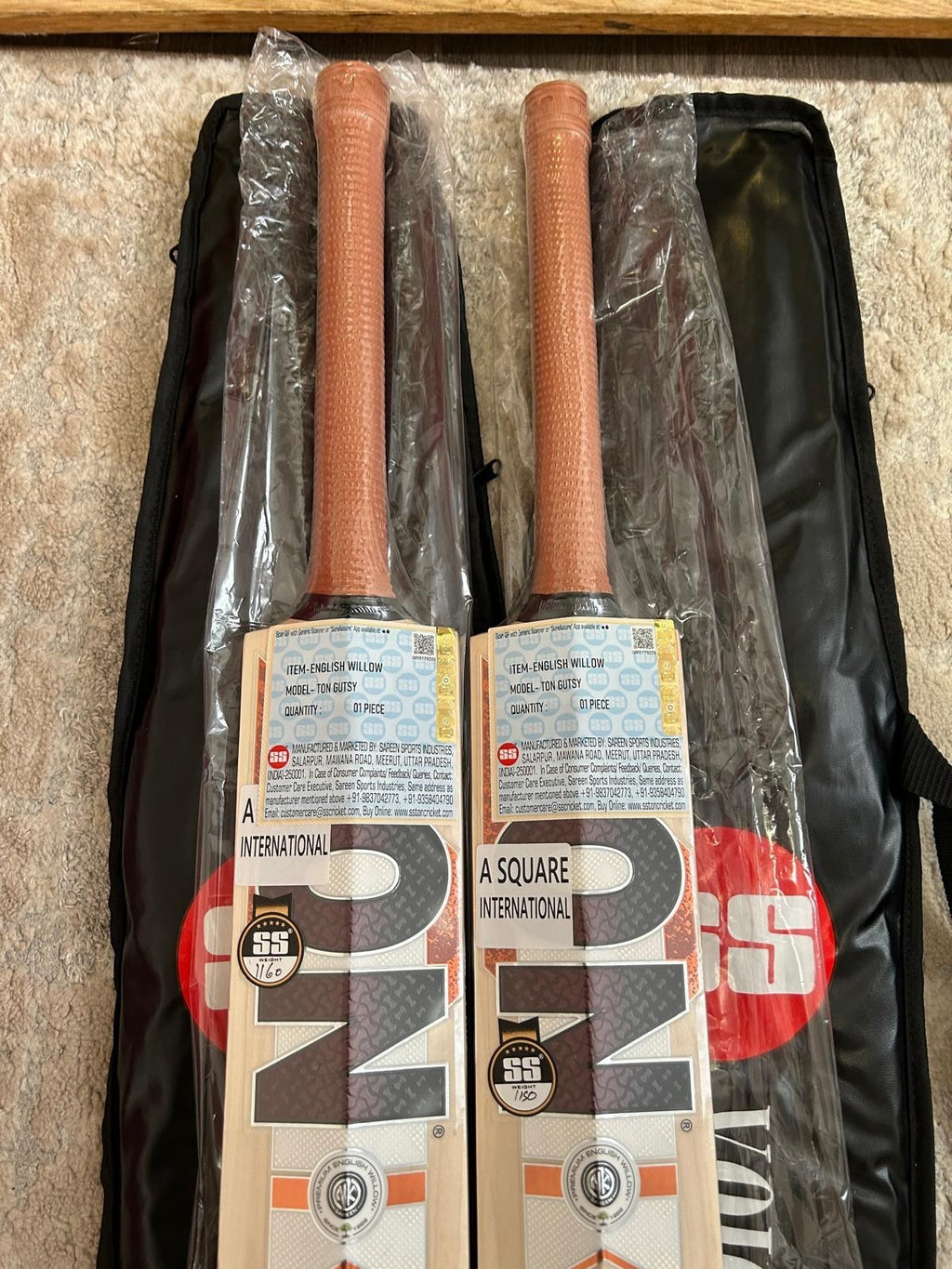 SS TON Gutsy Cricket Bat – Amazing Ping, Light Weight 1150-60g, Superb Balance👏