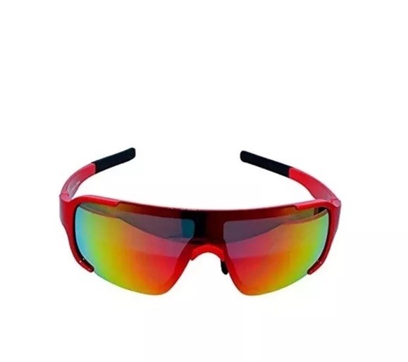 DSC Speed Cricket Sunglasses | Red | Polarized UV Protection | Light Weight