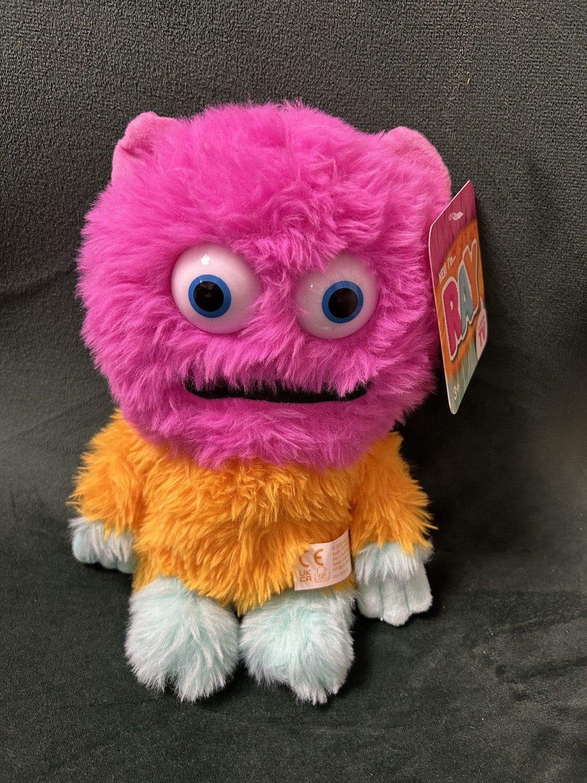 Ray TV Monster Plush Soft Cute Cuddly Fluffy Toy 26cm Gift | Quick and FREE POST
