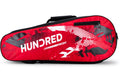 Hundred Sonic Pack Badminton Kit Bag – 50L Standard Black/Red Sports Gear Carry