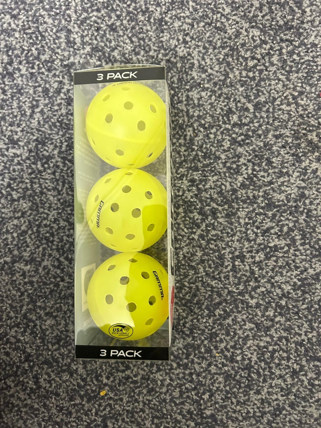 GAMMA Photon Outdoor Pickleball Balls 3 Pack
