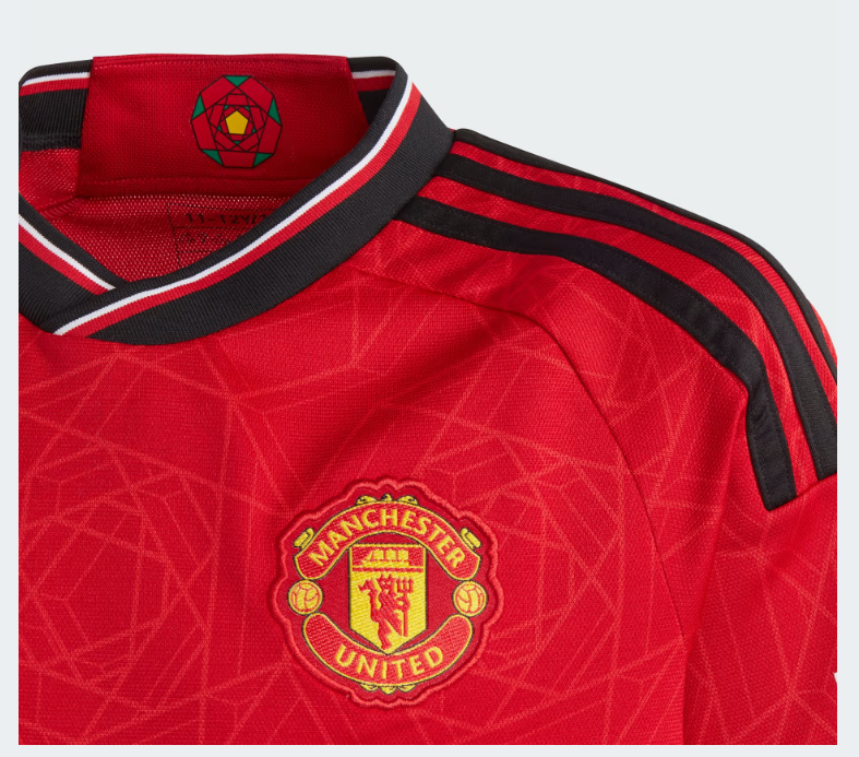 Manchester United TeamViewer T-Shirt Large Slim Fit | Official Fan Gear | RRP£80