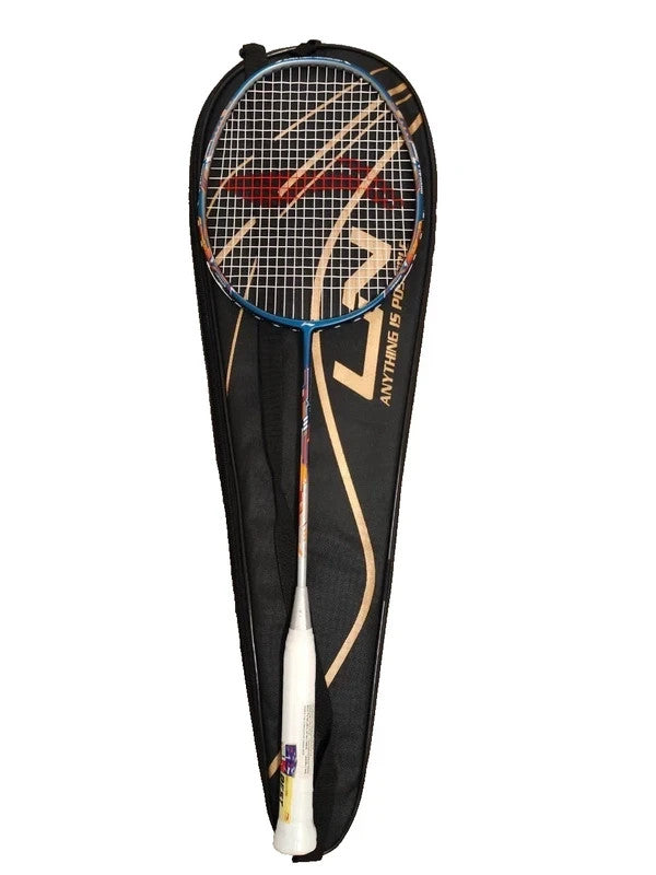 LI-NING Air -Force 78 G3 Black,Red,Gold Strung Badminton Racquet Pack of: 1, 78g