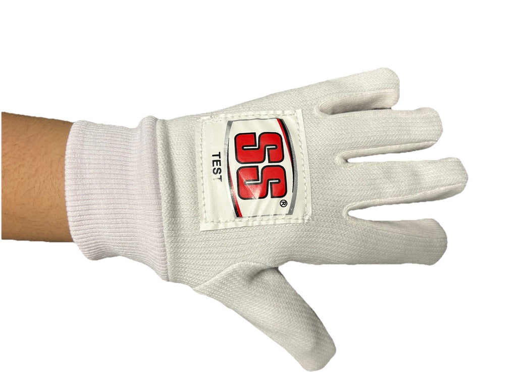 SS Test Cricket Plain Cricket Wicket Keeping Inner Gloves - Free P&P Size - Boys