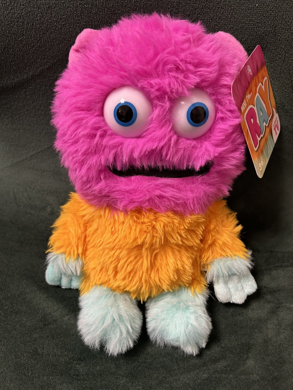 Ray TV Monster Plush Soft Cute Cuddly Fluffy Toy 26cm Gift | Quick and FREE POST