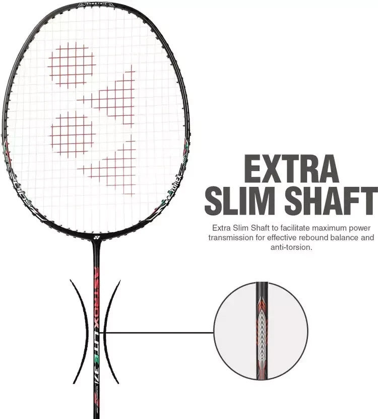 YONEX Astrox Lite 37i Black Strung Badminton Racquet (Pack of: 1, 77 g) | NEW |
