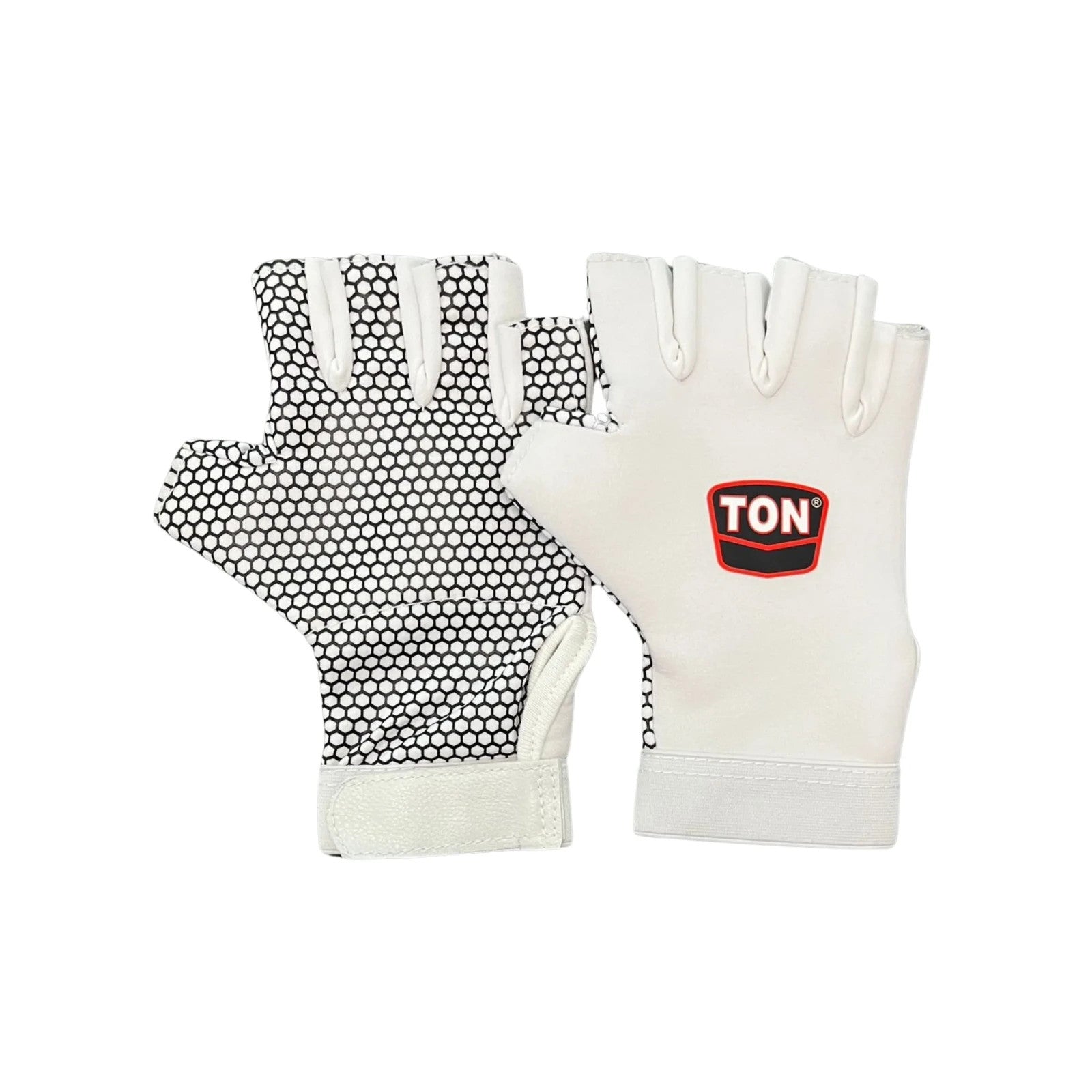 Cricket Fielding Gloves | TON SS | White&Black | Accessories | Pair | Premium