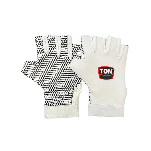 Cricket Fielding Gloves | TON SS | White&Black | Accessories | Pair | Premium