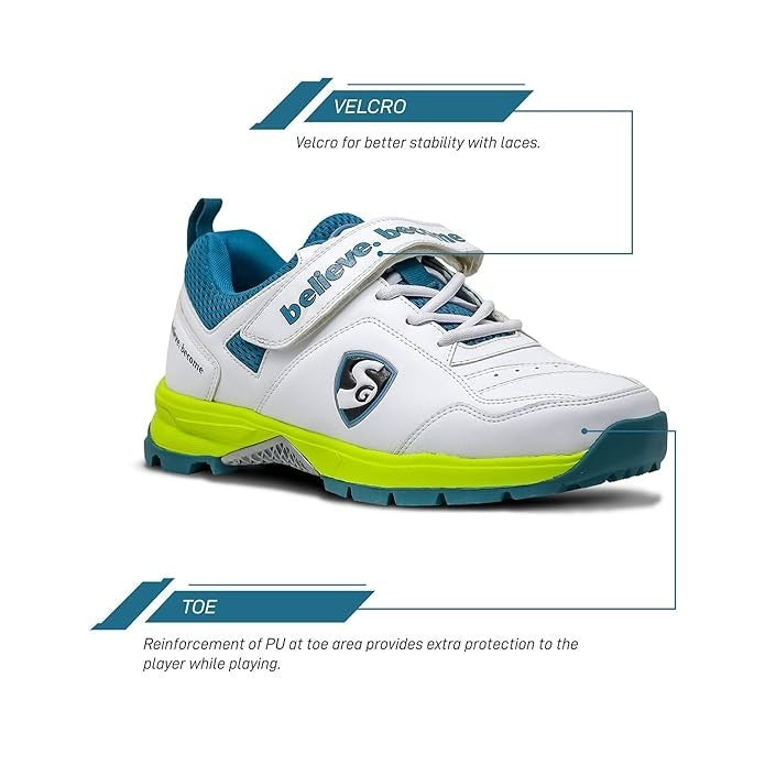 Cricket Shoes | SG CENTURY 6.0 - Sleek Design | Size - UK - 7/8/9 Available