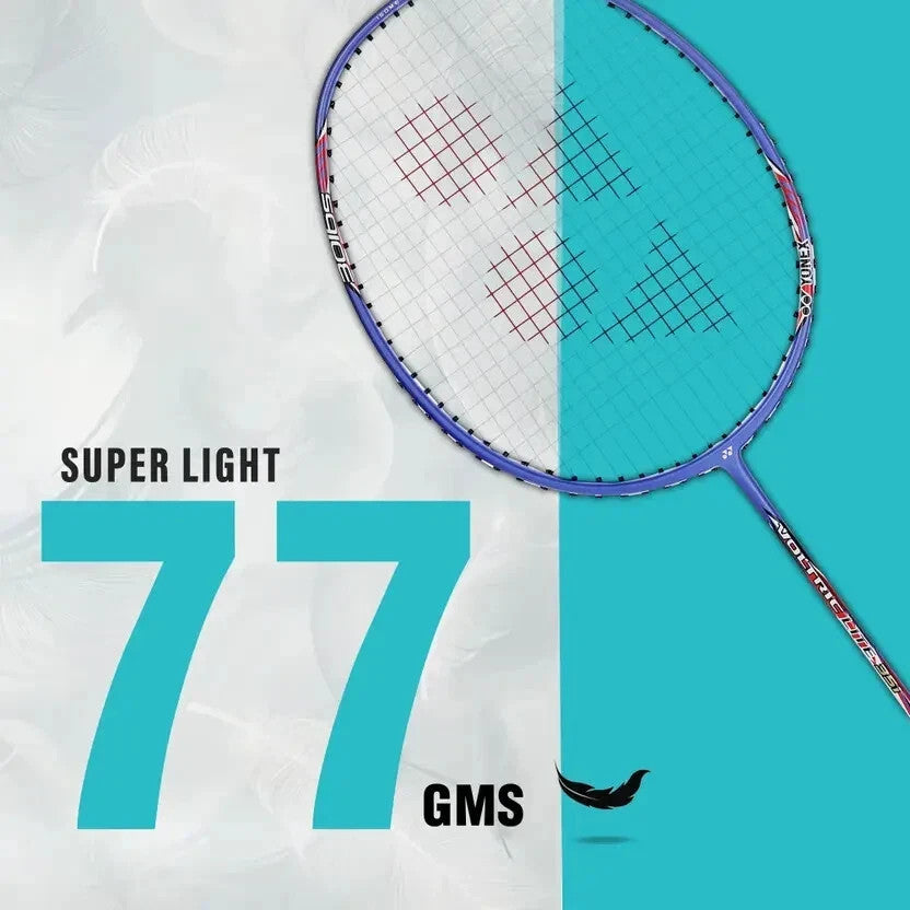 YONEX Voltric Lite 35i Blue Strung Badminton Racquet (Pack of: 1, 77 g) | Case