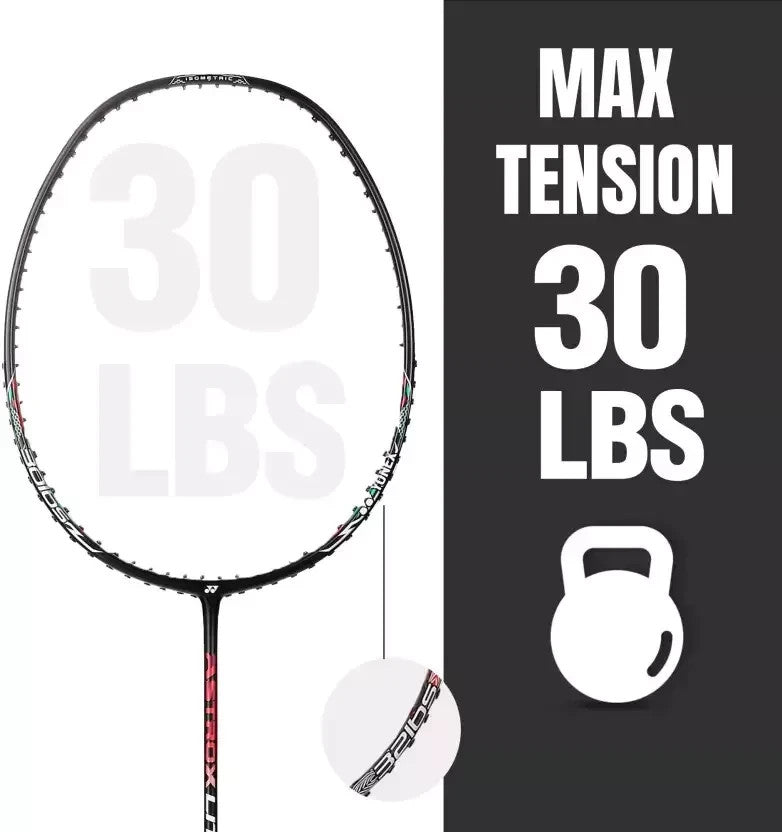 YONEX Astrox Lite 37i Black Strung Badminton Racquet (Pack of: 1, 77 g) | NEW |