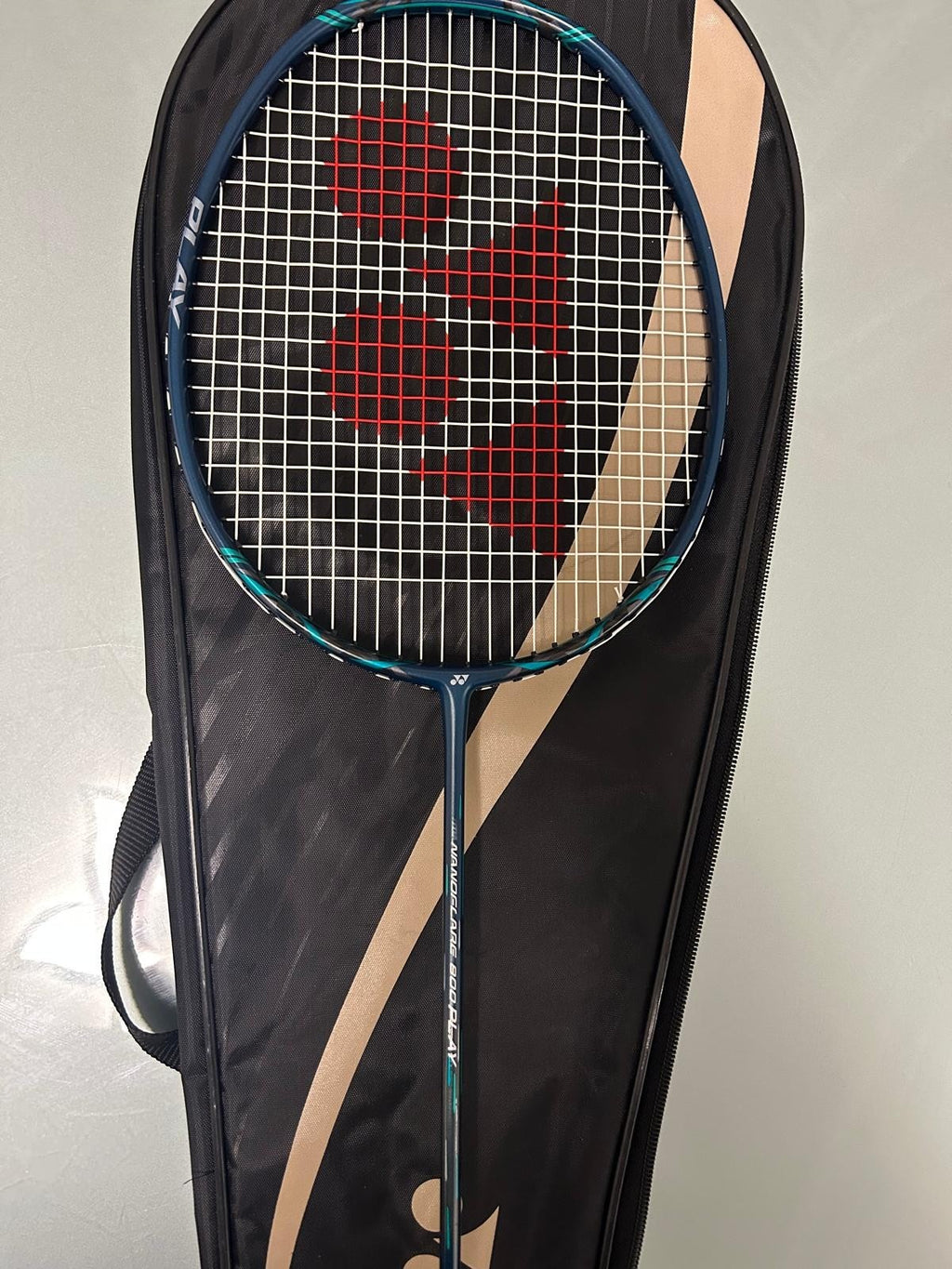 Yonex Nanoflare 800 Play Badminton Racket Deep Green - 4UG5 - strung with case