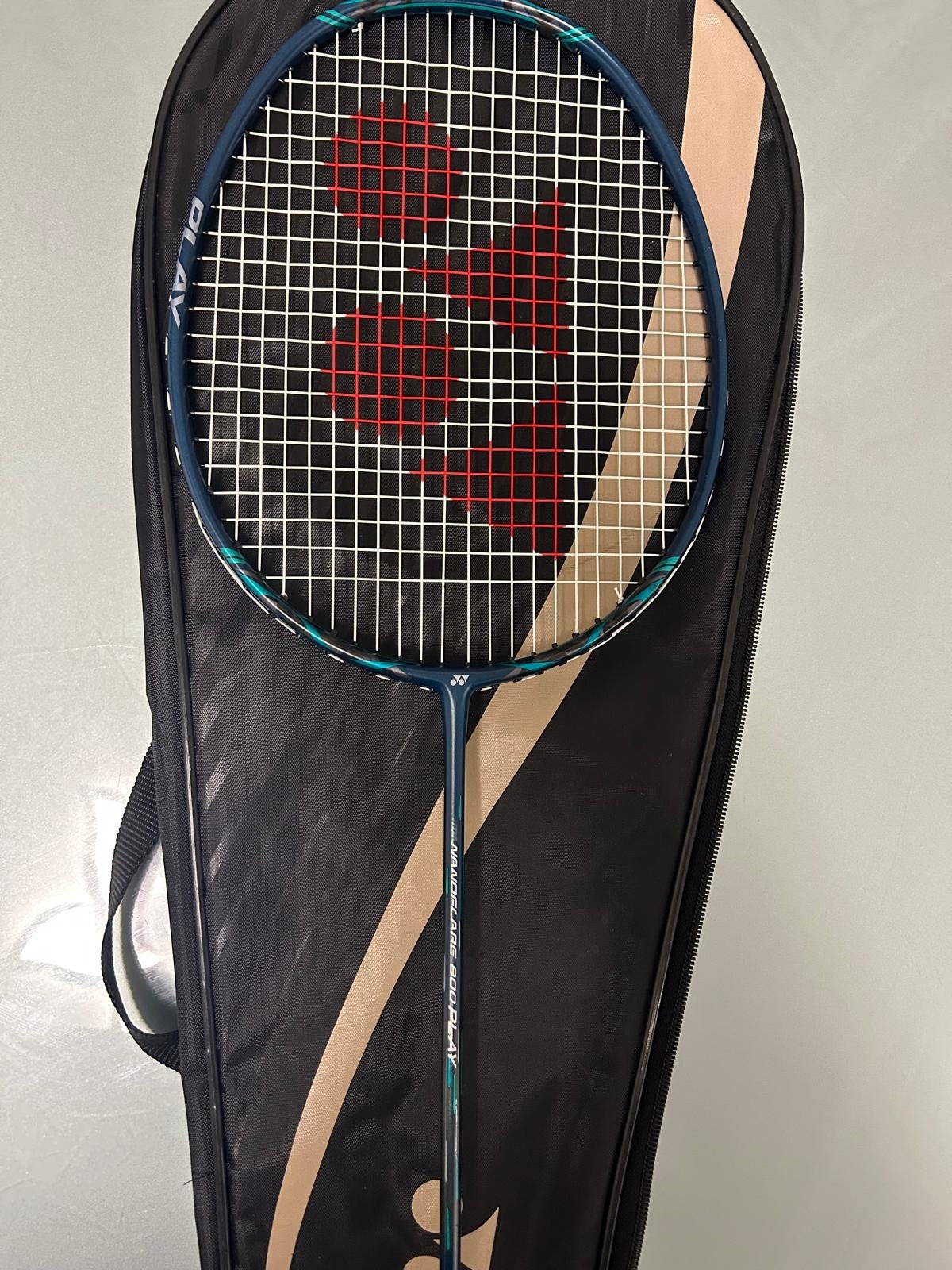 Yonex Nanoflare 800 Play Badminton Racket Deep Green - 4UG5 - strung with case