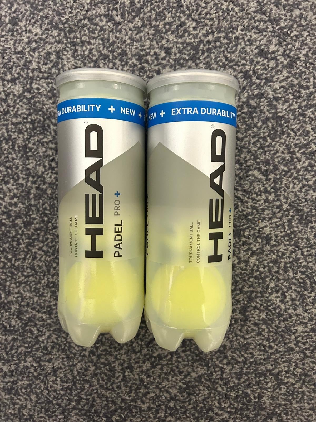 HEAD Pro+ Padel Balls Dozen - Dozen Balls New Sealed FREEPOST