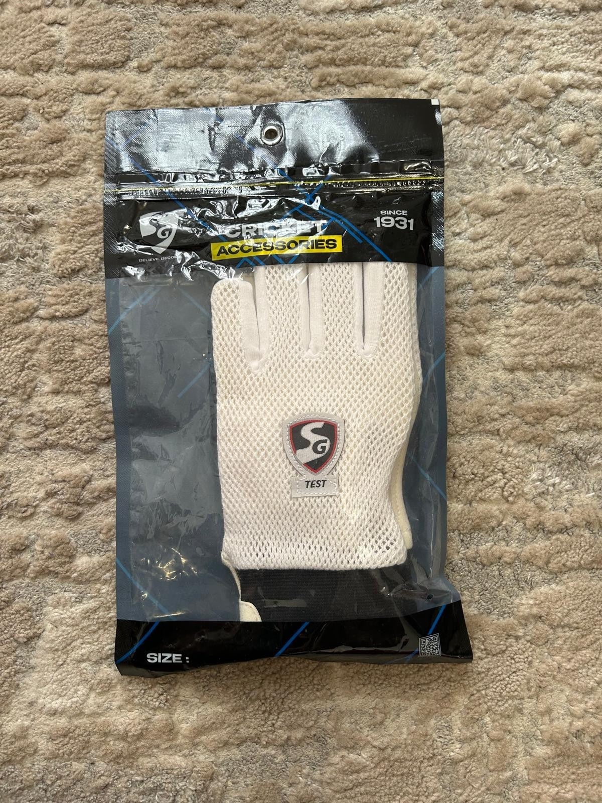 SG Chamois Leather Wicket Keeping Inner Gloves – All Sizes Available