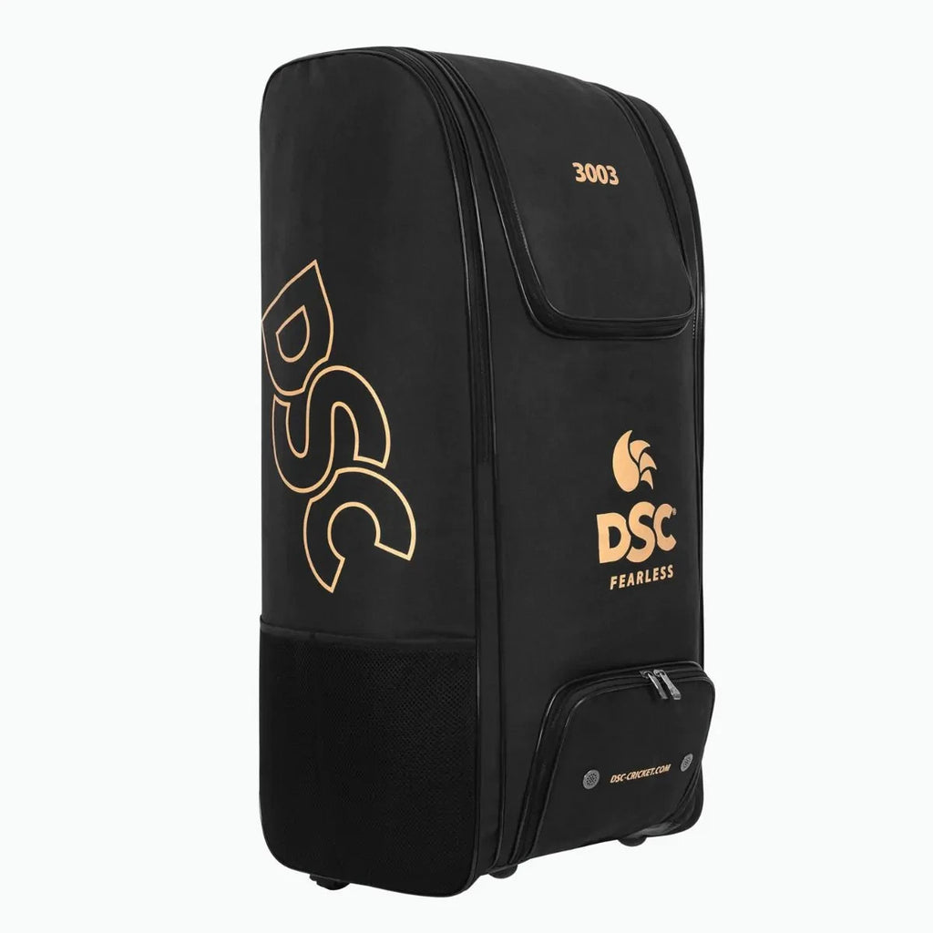 DSC 2026 Cricket 3003 Duffle Wheelie Bag - Black - Size: 89 x 34 x 44 cm