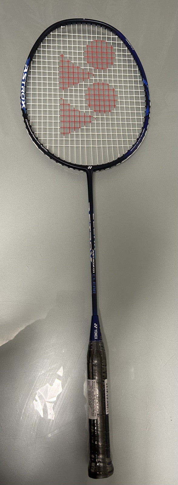 Yonex Astrox 01 Clear Badminton Racket | Strung | 4UG4 | Blue/Black | Case