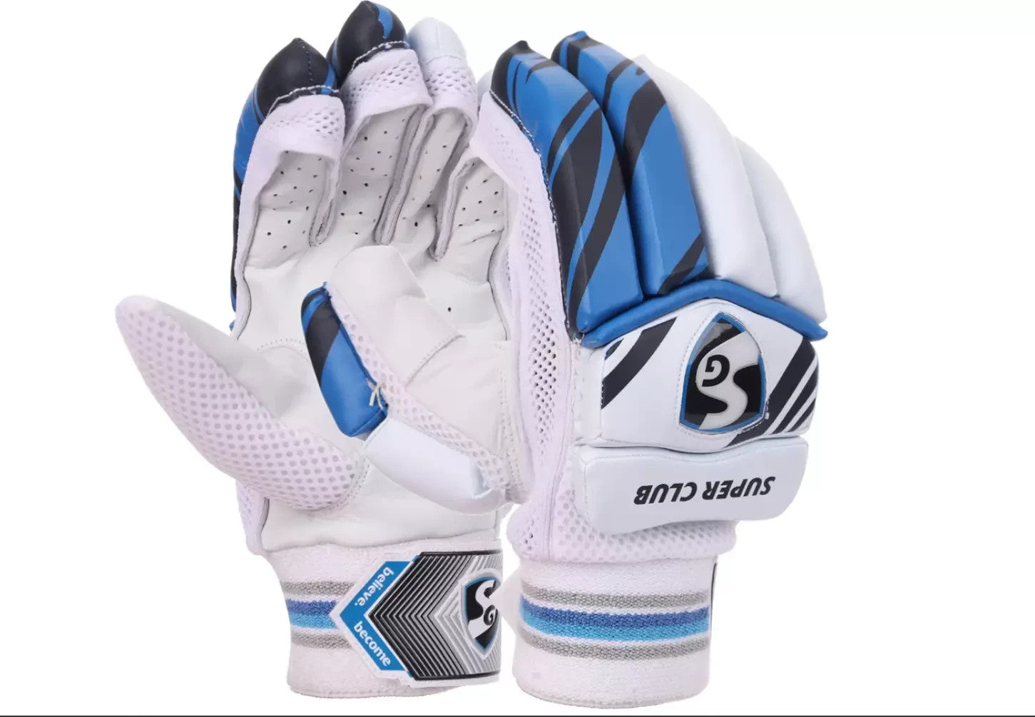 SG Batting Gloves - Super Club RH | One Pair | Adult and Junior Available
