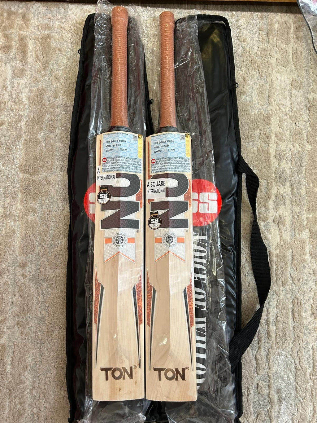 SS TON Gutsy Cricket Bat – Amazing Ping, Light Weight 1150-60g, Superb Balance👏