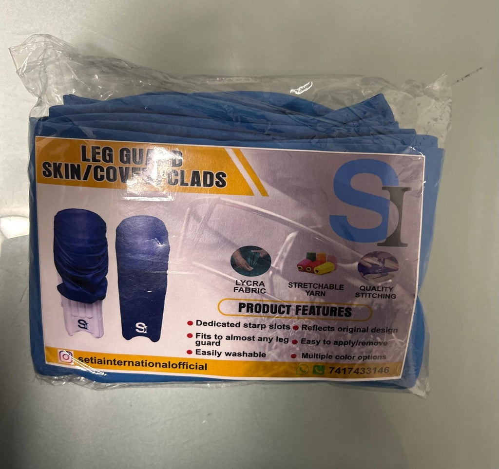 Batting Leg guard Covers Clads Outer UK- one size - stretchable - washable -pair