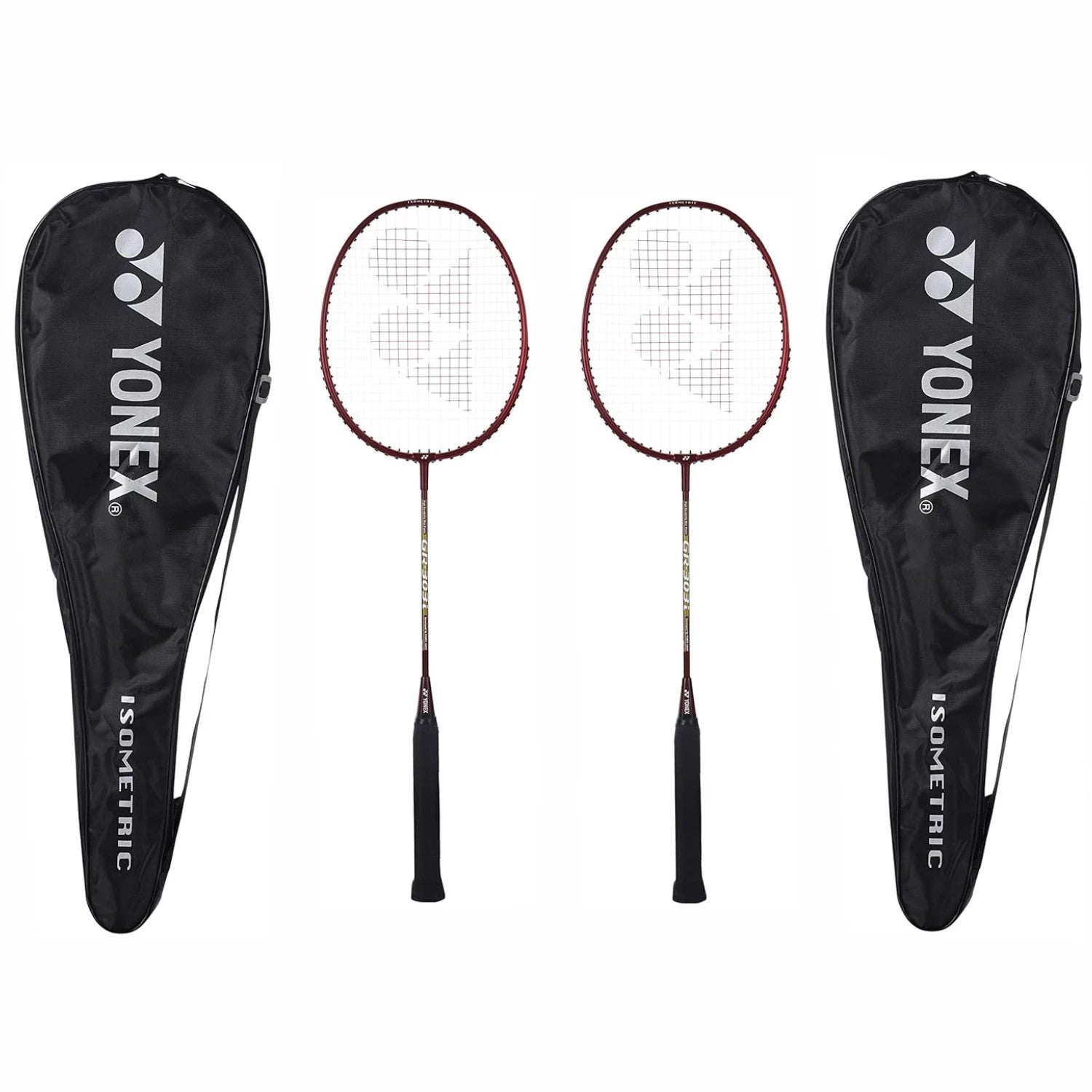 YONEX GR303i Strung Badminton Racquet (Pack of 2) | Quick Dispatch Assorted