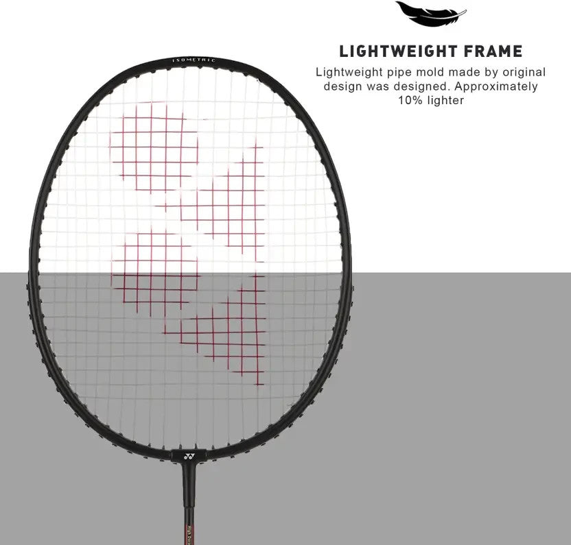 YONEX GR 303i Black, Red Strung Badminton Racquet (Pack of: 1) Quick Dispatch |