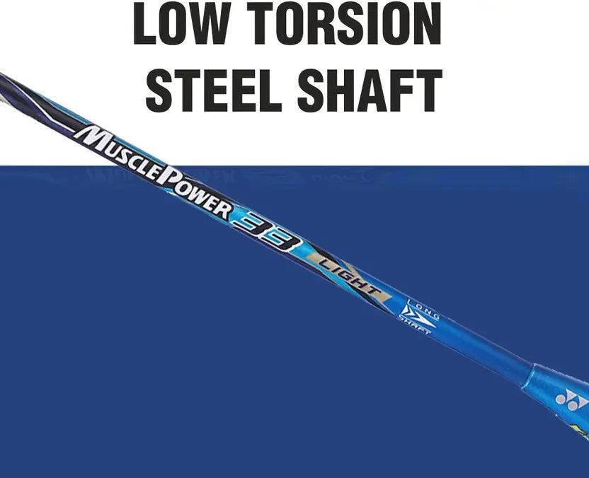 YONEX Muscle Power 33Light Blue Strung Badminton Racquet  (Pack of: 1) 4U | G4