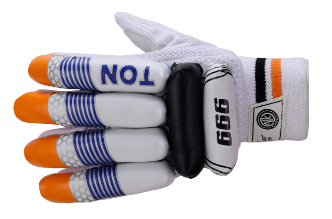 TON 999 Batting Gloves | Full Leather Palm | Durable & Comfortable Protection
